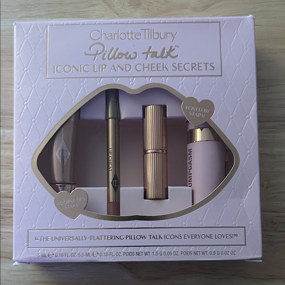 Charlotte Tilbury Pillow Talk Lip and Cheek Secrets Set